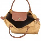 Handtasche Le Pliage S Hellgrün, Farbe: grün/oliv, Marke: Longchamp, EAN: 3597922207589, Abmessungen in cm: 23x22x14, Bild 5 von 5