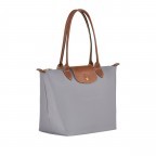 Shopper Le Pliage Shopper S, Farbe: grau, blau/petrol, braun, cognac, taupe/khaki, grün/oliv, rot/weinrot, flieder/lila, rosa/pink, orange, gelb, beige, Marke: Longchamp, Abmessungen in cm: 28x25x14, Bild 2 von 5