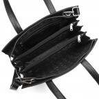 Shopper Cormorano Aline, Farbe: schwarz, blau/petrol, cognac, Marke: Adax, Abmessungen in cm: 36x26x14, Bild 7 von 7