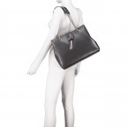 Handtasche Divina Cannafucil, Farbe: anthrazit, Marke: Valentino Bags, EAN: 8058043161884, Abmessungen in cm: 37.5x27.5x14, Bild 4 von 5