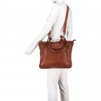 Shopper Soft-Weaving Sandra B3.0073 Dark Ash, Farbe: anthrazit, Marke: Harbour 2nd, EAN: 4046478045804, Abmessungen in cm: 34.5x33x8, Bild 5 von 7