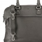 Shopper Dunkelgrau, Farbe: grau, Marke: Hausfelder Manufaktur, EAN: 4251672787720, Abmessungen in cm: 38x30x10, Bild 8 von 8