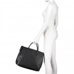 Handtasche Adria Gunda Big Blue, Farbe: blau/petrol, Marke: Abro, EAN: 4061724300285, Abmessungen in cm: 36x29x14, Bild 4 von 9