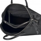 Handtasche Adria Gunda Big Black Nickel, Farbe: schwarz, Marke: Abro, EAN: 4061724300278, Abmessungen in cm: 36x29x14, Bild 7 von 9