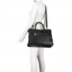 Handtasche Adria Linna Big Blue, Farbe: blau/petrol, Marke: Abro, EAN: 4061724493871, Abmessungen in cm: 39.5x30x16, Bild 6 von 9