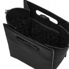 Handtasche Olivia Tote Small Black, Farbe: schwarz, Marke: Liebeskind Berlin, EAN: 4064657060981, Abmessungen in cm: 22.5x27x12.5, Bild 4 von 5