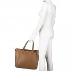 Handtasche Dalia Jamie Caramel Cognac, Farbe: cognac, Marke: Abro, EAN: 4061724751698, Abmessungen in cm: 36x30x13, Bild 4 von 7