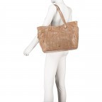 Shopper Kroko Lou Big Taupe, Farbe: grün/oliv, Marke: Abro, EAN: 4061724776264, Abmessungen in cm: 34.5x30x18, Bild 5 von 8