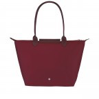Shopper Le Pliage Green Shopper L, Farbe: schwarz, anthrazit, blau/petrol, braun, cognac, taupe/khaki, grün/oliv, rot/weinrot, flieder/lila, rosa/pink, orange, gelb, Marke: Longchamp, Abmessungen in cm: 31x30x19, Bild 3 von 5