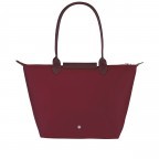 Shopper Le Pliage Green Shopper L, Farbe: schwarz, anthrazit, blau/petrol, cognac, grün/oliv, rot/weinrot, flieder/lila, rosa/pink, orange, gelb, Marke: Longchamp, Abmessungen in cm: 31x30x19, Bild 3 von 5