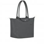 Shopper Le Pliage Green Shopper L, Farbe: schwarz, anthrazit, blau/petrol, braun, cognac, taupe/khaki, grün/oliv, rot/weinrot, flieder/lila, rosa/pink, orange, gelb, Marke: Longchamp, Abmessungen in cm: 31x30x19, Bild 2 von 6