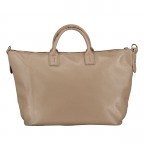 Handtasche Dunkelblau, Farbe: blau/petrol, Marke: Hausfelder Manufaktur, EAN: 4065646006461, Abmessungen in cm: 30x25x14, Bild 3 von 7