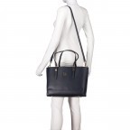 Shopper Honey Medium Tote mit Laptopfach 13 Zoll Tommy Navy, Farbe: blau/petrol, Marke: Tommy Hilfiger, EAN: 8719255860384, Abmessungen in cm: 42x27x13.5, Bild 5 von 7