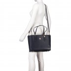 Shopper Honey Medium Tote mit Laptopfach 13 Zoll Tommy Navy, Farbe: blau/petrol, Marke: Tommy Hilfiger, EAN: 8719255860384, Abmessungen in cm: 42x27x13.5, Bild 6 von 7
