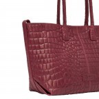 Shopper Waxy Kroko Chelsea M Peony, Farbe: rot/weinrot, Marke: Liebeskind Berlin, EAN: 4064657035026, Abmessungen in cm: 36x28x15, Bild 7 von 7