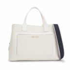 Handtasche Iconic Satchel Desert Sky, Farbe: blau/petrol, Marke: Tommy Hilfiger, EAN: 8720117859545, Abmessungen in cm: 35x24.5x13, Bild 4 von 5