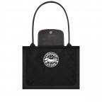 Shopper Le Pliage André Shopper L Limited Edition Schwarz, Farbe: schwarz, Marke: Longchamp, EAN: 3597922206674, Abmessungen in cm: 31x30x19, Bild 4 von 5