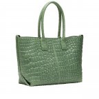 Shopper Waxy Kroko Chelsea M Palm Green, Farbe: grün/oliv, Marke: Liebeskind Berlin, EAN: 4099593008100, Abmessungen in cm: 36x28x15, Bild 2 von 7