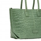 Shopper Waxy Kroko Chelsea M Palm Green, Farbe: grün/oliv, Marke: Liebeskind Berlin, EAN: 4099593008100, Abmessungen in cm: 36x28x15, Bild 7 von 7