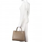 Handtasche, Marke: Hausfelder Manufaktur, Abmessungen in cm: 35x26x11, Bild 4 von 7