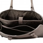 Handtasche mit Laptopfach 15 Zoll Taupe, Farbe: grau, Marke: Hausfelder Manufaktur, EAN: 4065646011496, Abmessungen in cm: 40x31x9.5, Bild 7 von 7