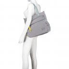 Handtasche Marry 18013, Farbe: schwarz, grau, blau/petrol, beige, Marke: Suri Frey, Abmessungen in cm: 33x34x12, Bild 3 von 7