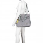 Handtasche Marry 18013, Farbe: schwarz, grau, blau/petrol, beige, Marke: Suri Frey, Abmessungen in cm: 33x34x12, Bild 5 von 7