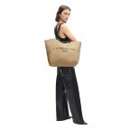 Shopper Canvas Aurora Shopper L Natural, Farbe: cognac, Marke: Liebeskind Berlin, EAN: 4099593077014, Abmessungen in cm: 55.5x38x19, Bild 3 von 5