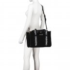 Handtasche Special Camy, Farbe: schwarz, taupe/khaki, beige, Marke: Valentino Bags, Abmessungen in cm: 37x26x15, Bild 7 von 8