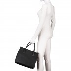 Handtasche mit zwei Schulterriemen, Marke: Hausfelder Manufaktur, Abmessungen in cm: 32x27x14, Bild 4 von 7