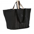 Shopper Deva variabel in der Form, Farbe: schwarz, taupe/khaki, Marke: Boss, Abmessungen in cm: 35.5x31.5x18.5, Bild 2 von 8