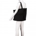 Shopper Becky Tote Bag, Farbe: schwarz, grau, Marke: HUGO, Abmessungen in cm: 35x34x15, Bild 4 von 5
