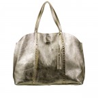 Tasche Metallic, Farbe: metallic, Marke: Hausfelder Manufaktur, Abmessungen in cm: 45x35x11, Bild 1 von 5