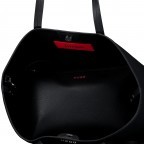 Shopper Chris variabel in der Form, Farbe: schwarz, beige, Marke: HUGO, Abmessungen in cm: 40x31.5x17.5, Bild 5 von 5