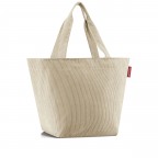 Shopper M Cord, Farbe: grau, beige, Marke: Reisenthel, Abmessungen in cm: 51x30.5x26, Bild 2 von 4