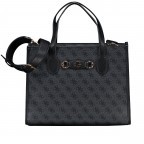 Handtasche Izzy, Farbe: anthrazit, cognac, Marke: Guess, Abmessungen in cm: 33.5x26.5x13, Bild 1 von 7