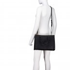 Handtasche Rised Relove Recycle, Farbe: schwarz, beige, Marke: Valentino Bags, Abmessungen in cm: 33.5x25x15, Bild 6 von 7