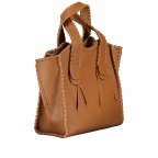 Handtasche mit herausnehmbarer Tasche, Marke: Hausfelder Manufaktur, Abmessungen in cm: 26x26x12, Bild 2 von 8