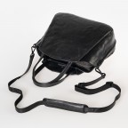 Handtasche Grandma's Luxury Club Mrs. Chiffon Pie, Farbe: schwarz, grau, blau/petrol, cognac, beige, Marke: Aunts & Uncles, Abmessungen in cm: 33x25x12.5, Bild 11 von 11