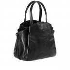 Handtasche Grandma's Luxury Club Mrs. Chiffon Pie, Farbe: schwarz, grau, blau/petrol, cognac, beige, Marke: Aunts & Uncles, Abmessungen in cm: 33x25x12.5, Bild 2 von 11