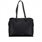 Tasche Sallie Relove Recycle, Farbe: schwarz, beige, Marke: Valentino Bags, Abmessungen in cm: 35x26.5x12, Bild 1 von 5