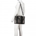 Handtasche Leoprint, Marke: Hausfelder Manufaktur, Abmessungen in cm: 32x24x15, Bild 5 von 7