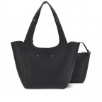 Shopper Helina mit herausnehmbarer Tasche, Farbe: schwarz, beige, Marke: Guess, Abmessungen in cm: 25.5x29x12, Bild 3 von 7