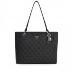 Shopper Noelle II 4G-Logo, Farbe: anthrazit, braun, Marke: Guess, Abmessungen in cm: 33x26x9, Bild 1 von 5