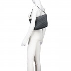Shopper Calista 4G-Logo mit herausnehmbarer Tasche, Farbe: anthrazit, braun, Marke: Guess, Abmessungen in cm: 25x28.5x13, Bild 5 von 8