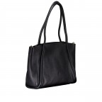 Shopper, Farbe: schwarz, beige, Marke: Hausfelder Manufaktur, Abmessungen in cm: 35x29x14, Bild 2 von 7