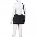 Shopper, Farbe: schwarz, beige, Marke: Hausfelder Manufaktur, Abmessungen in cm: 35x29x14, Bild 6 von 7