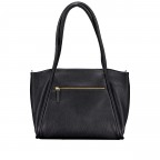 Shopper, Farbe: schwarz, beige, Marke: Hausfelder Manufaktur, Abmessungen in cm: 35x29x14, Bild 3 von 7