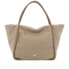 Shopper Willow L Mohair, Farbe: cognac, taupe/khaki, Marke: Abro, Abmessungen in cm: 30.5x32x18.5, Bild 1 von 4