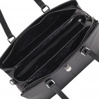 Shopper Bergamo Lucca mit Laptopfach 13 Zoll, Farbe: schwarz, braun, Marke: Adax, Abmessungen in cm: 37.5x29.5x13.5, Bild 8 von 8